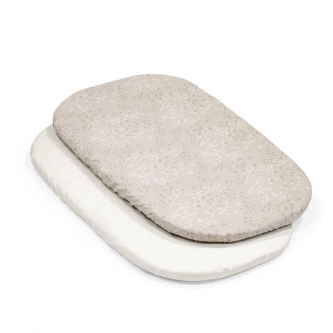 Stokke - Snoozi Fitted Sheet - Pack of 2 - Vanilla Dandelion
