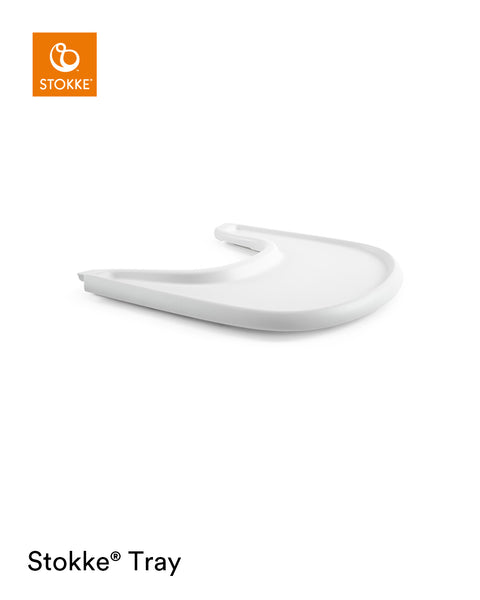 Stokke Tripp Trapp Chair Babyset Tray Bundle Vanilla White