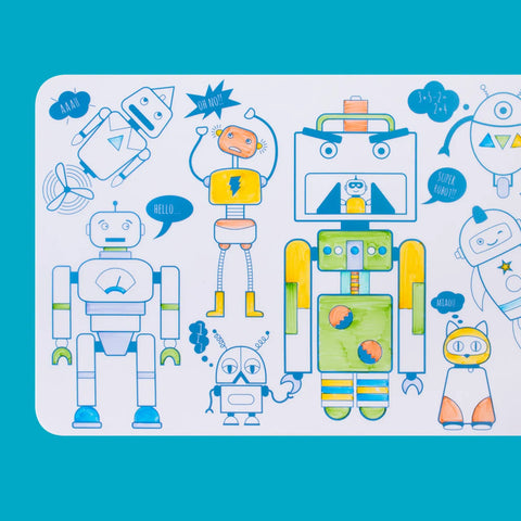 Robot Reversible Mini Playmat