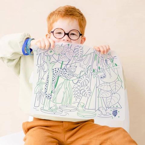 Amazonian Rainforest Colouring Playmat