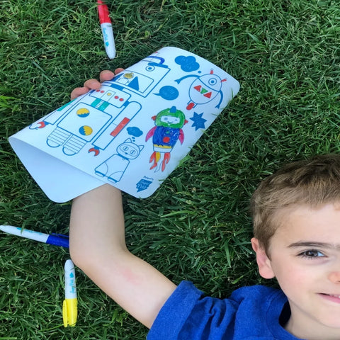 Robot Reversible Mini Playmat