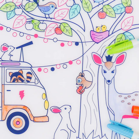 SuperPetit - Magic Tree Colouring Playmat