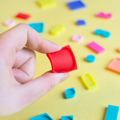 Silipop Travel Game - Blue Silicone Mat