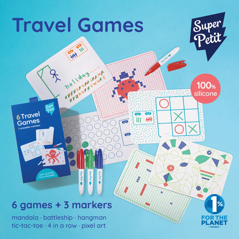 Travel Game - 3 Mini Reversible Mats