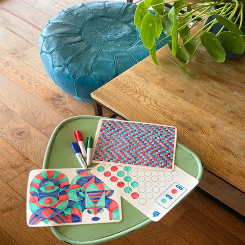 Travel Game - 3 Mini Reversible Mats