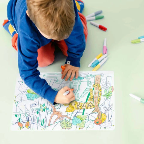 Amazonian Rainforest Colouring Playmat