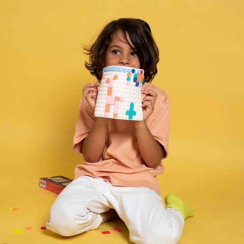 Silipop Travel Game - White Silicone Mat