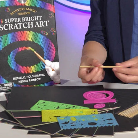 Super Bright Scratch Art_Toybox.ae