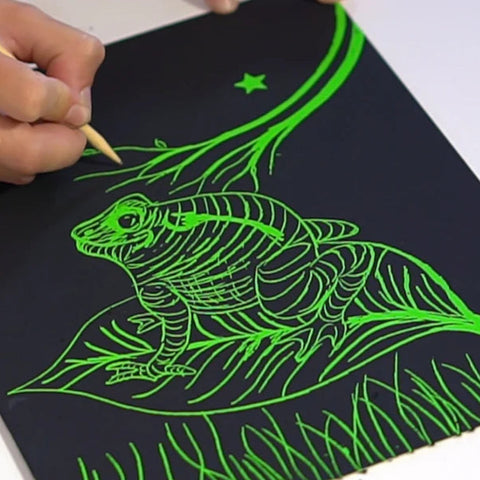Super Bright Scratch Art_Toybox.ae