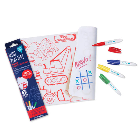 Super Construction   Reversible Mini Playmat.