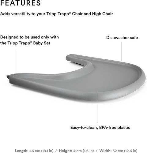 Stokke - High Chair Tray - Gray