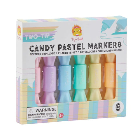 Two - Tip Candy Pastel Markers