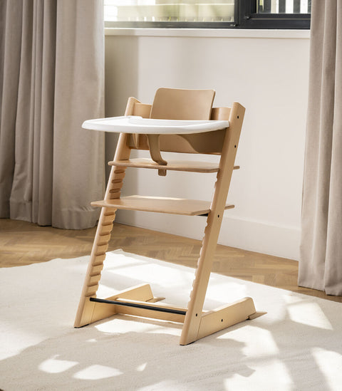 Stokke Tripp Trapp Chair Babyset Tray Bundle Natural