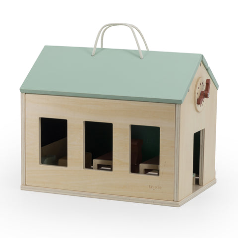 Trixie - Wooden school with accessories