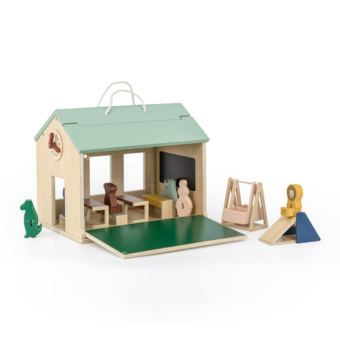Trixie - Wooden school with accessories