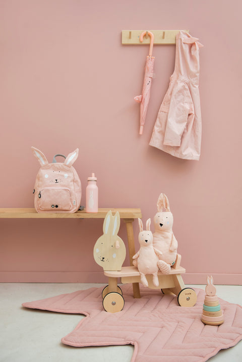 Trixie - Wooden bicycle 4 wheels - Mrs. Rabbit