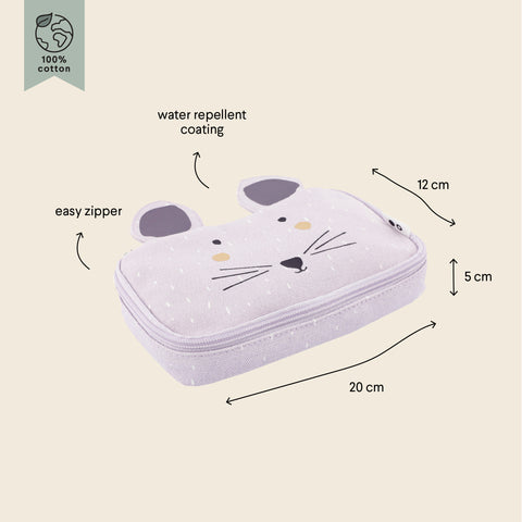 Trixie:Pencil case rectangular - Mrs. Mouse