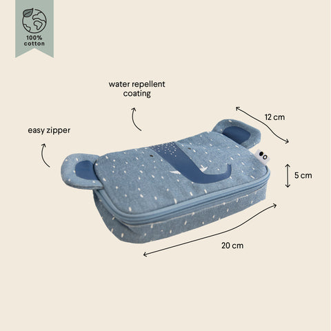 Trixie:Pencil case rectangular - Mrs. Elephant
