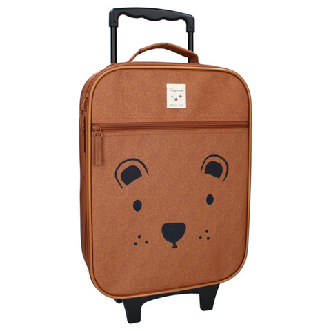 Trolley suitcase Brown Bear_Toybox.ae