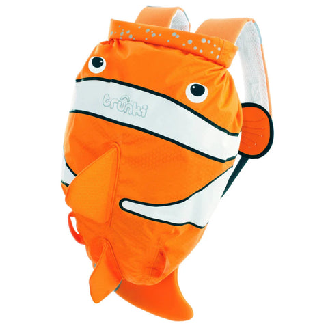 Trunki Paddlepak Waterproof Kids Swim Bag - Chuckles the Clown Fish