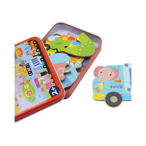 My First Puzzle 6 In A Box Vehicles