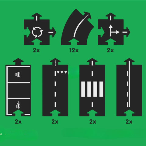 Waytoplay 24-Piece Highway Set