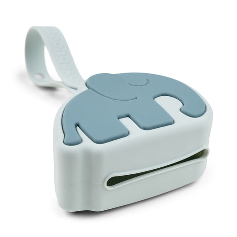 Silicone Pacifier Pouch Elphee Blue