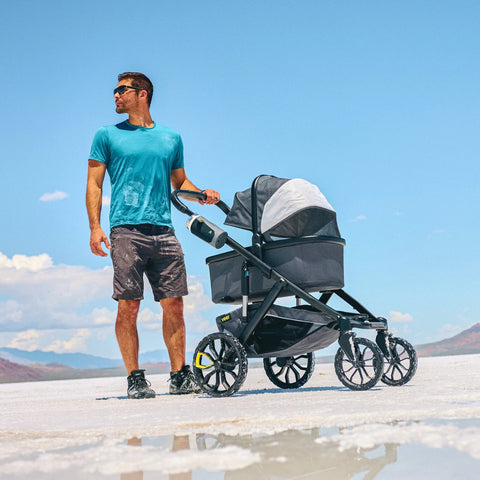 Veer Switchback Bassinet | Brown Mica