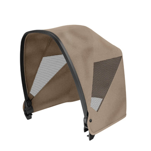 Veer Cruiser Retractable Canopy | UV 50+ Sun Protection Canopy for All-Terrain Cruiser 2 Seater | Easy-Attach Weather-Resistant Shade | Brown Mica