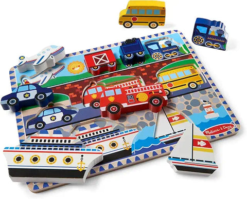 Vehicles Chunky Puzzle