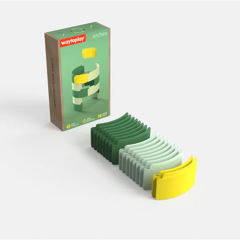 Waytoplay | Arches - Starter 18 pc set | Construction Toy