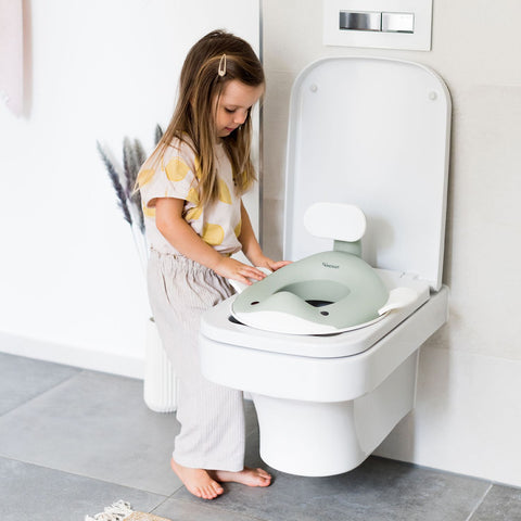Whale Toilet Trainer Seat - Pistachio