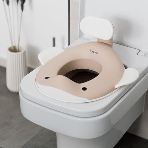 Whale Toilet Trainer Seat – Sand