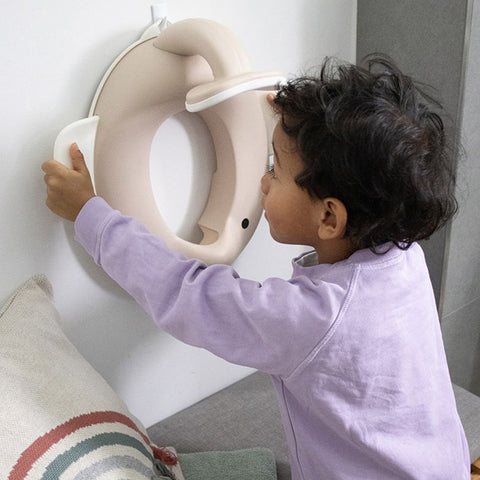 Whale Toilet Trainer Seat – Sand