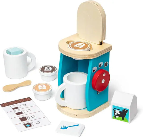 Wooden Brew & Serve Coffee Set