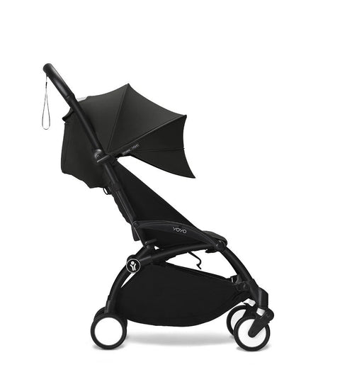 YOYO3 6+Color Pack Stroller Seat And Canopy - Black