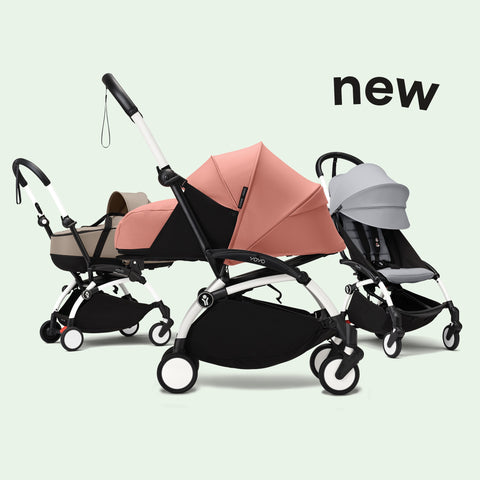 Stokke YOYO3 Black Frame & 6+ Toffee Bundle