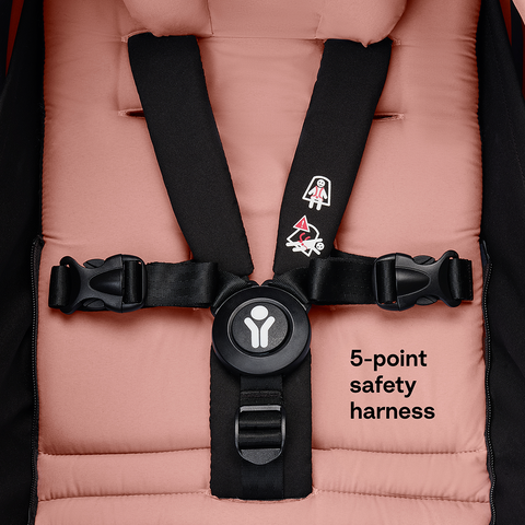 Stokke YOYO3 Black Frame & 6+ Toffee Bundle
