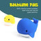 MOON Baby Aquatic Life characters Toys – 5-Pcs Bath Fish Toys for Toddlers