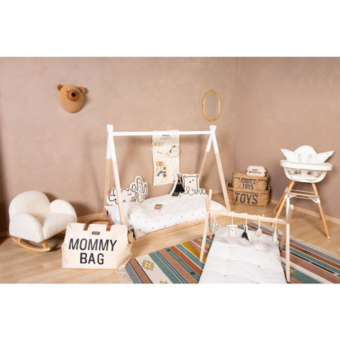 Tipi Cot Bed Frame - White