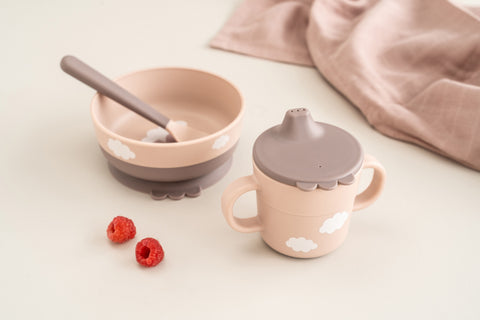Foodie First Meal Set Happy Clouds Powder