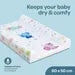 MOON Waterproof Changing Mat-80 x 50 x 10cm, Baby Elephants with Balloons