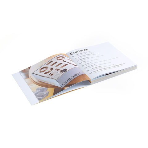 THE BOOK - Tips and tricks, exciting building plans, tricky quizzes and competitions for the CUBORO sets