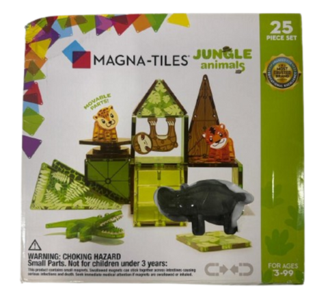 MAGNA-TILES® - Jungle Animals 25-Pieces R.S