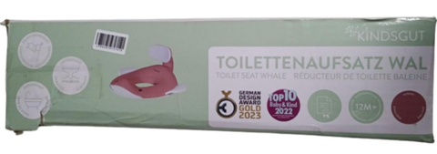 Kindsgut - Whale Toilet Trainer Seat –pink R.S