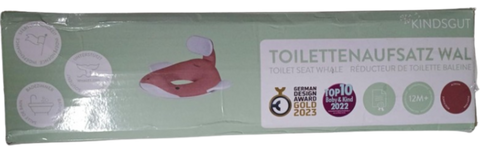 Kindsgut - Whale Toilet Trainer Seat –pink R.S