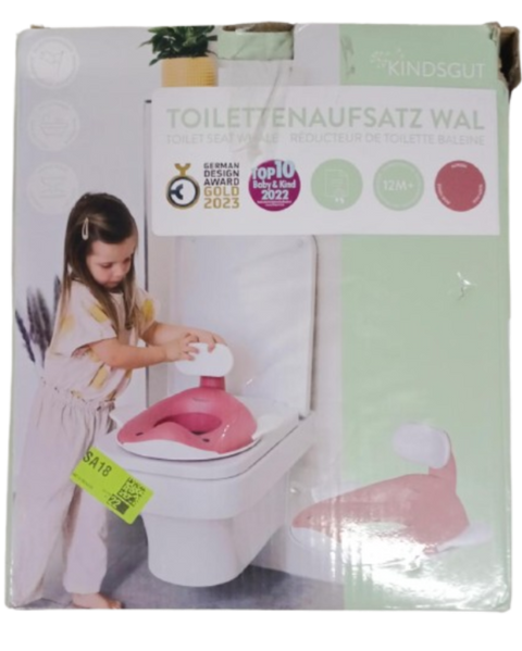 Kindsgut - Whale Toilet Trainer Seat –pink R.S