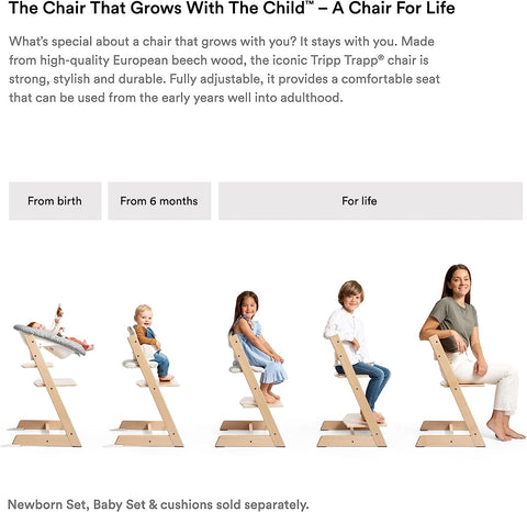Stokke Tripp Trapp Chair Storm  Gray