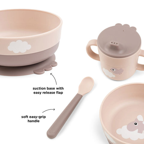 Foodie First Meal Set Happy Clouds Powder