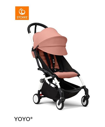 Stokke YOYO3 Frame 6+  ginger Bundle